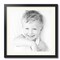 ArtToFrames 24x24" Matted Picture Frame with 20x20" Single Mat Photo Opening Framed in 1.25" Black and 2" Mat (FWM-3926-24x24)